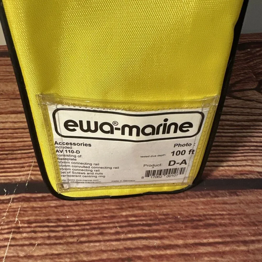 Ewa-Marine U-AXP Underwater Camera Housing Av110-D 100ft For Nikon F4 And F5